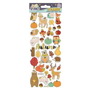 Fun Stickers - Autumn animals