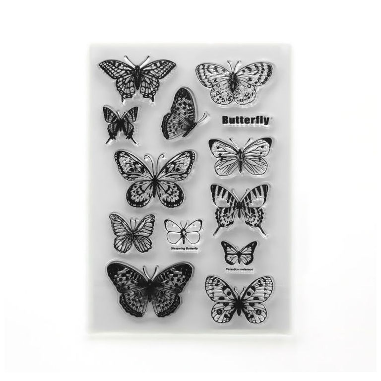 Clearstamps - Fjärilar