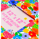 Scrapbookingalbum - Färgglada blommor - 30x30cm