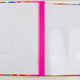 Scrapbookingalbum - Färgglada blommor - 30x30cm