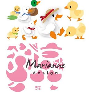 Marianne Design Dies - Elines Duck Family