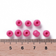 Akrylpärlor - 6mm - 250st - Blommig rosa