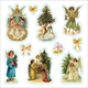 Sticker Book - Merry & Bright Christmas - 50 sidor