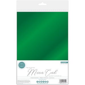 Metallisk Cardstock - A4 - 10st - Grön