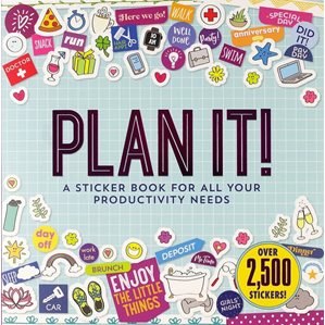 Sticker Book - Plan it! A Sticker Book For All Your Productivity Need - 50sidor