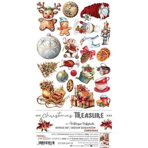18st klippark - Christmas Treasure - Extras Set