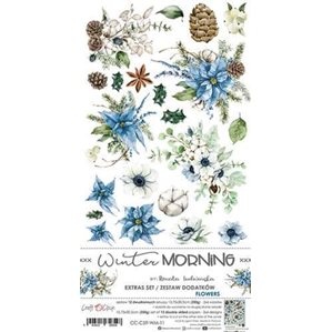 12st klippark - Winter Morning - Flowers - Extras Set