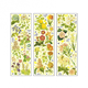 Stickers - Mixade Blommor - 3st ark