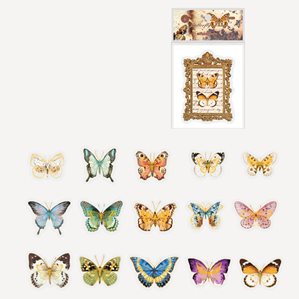 Stickers - Fjärilar - 30st