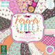 Paper pad - First Edition - Forever Free - 15x15cm - 48st