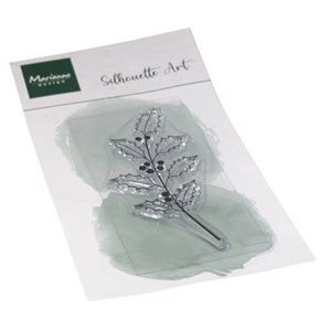 Marianne Design Clearstamps - Silhouette art - Holly