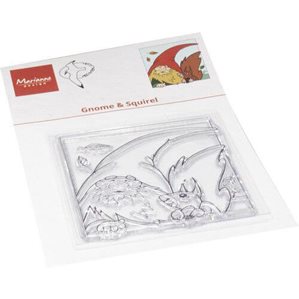 Marianne Design Clearstamps - Gnome & Squirrel