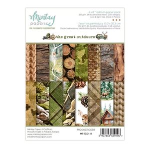 Scrapbookingpapper - A5 - The Great Outdoors