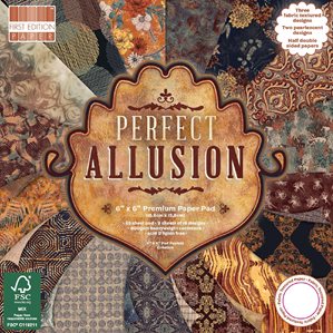 Paper pad - First Edition - Perfect Allusion - 15x15cm - 48st