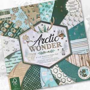 Paper pad - First Edition - Arctic Wonder - 15x15cm - 48st