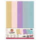 Cardstock - Mixade färger - A4 - Pastel Wedding