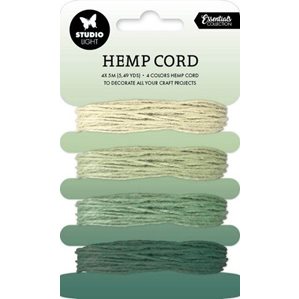 Hemp Cord - Shades of Green