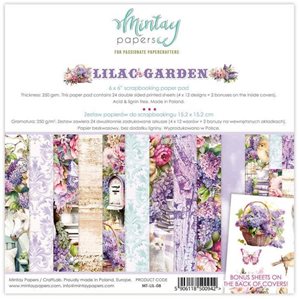 Paper pack - 15x15cm - Lilac Garden