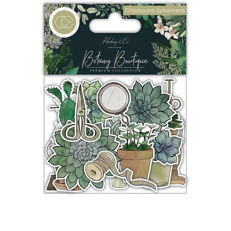 Chipboard - Självhäftande - Botany Boutique