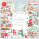 Pappersblock - 15x15cm - Christmas Market - 40st