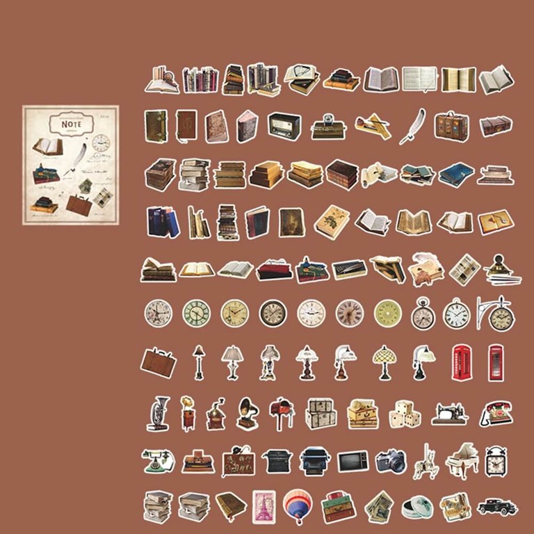 Stickers - Vintage - 100st