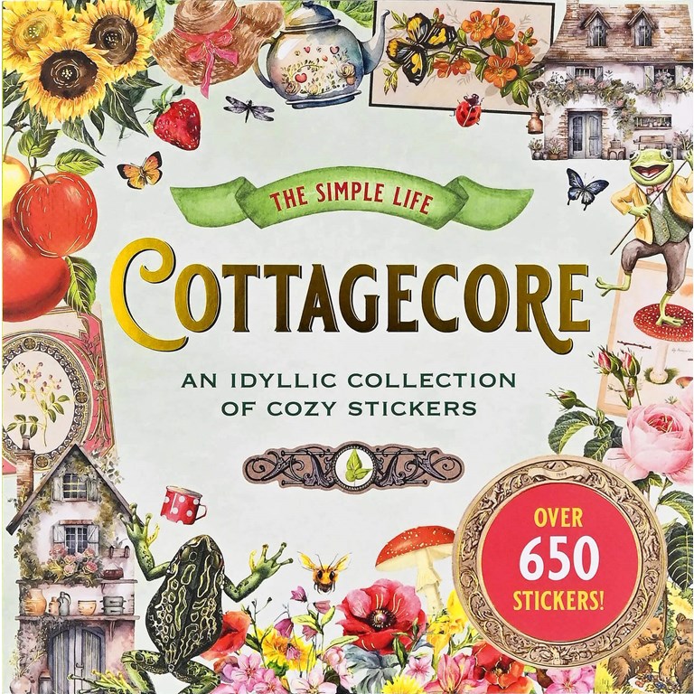 Sticker Book - Cottagecore - 50 sidor