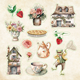 Sticker Book - Cottagecore - 50 sidor