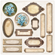Scrapbookingpapper - 20x20cm - Dear Diary Elements