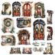 Klippark - 30x30cm - Ho Ho Ho Doors