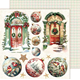 Paper pack - Wonderful Christmas - Elements - 20x20cm