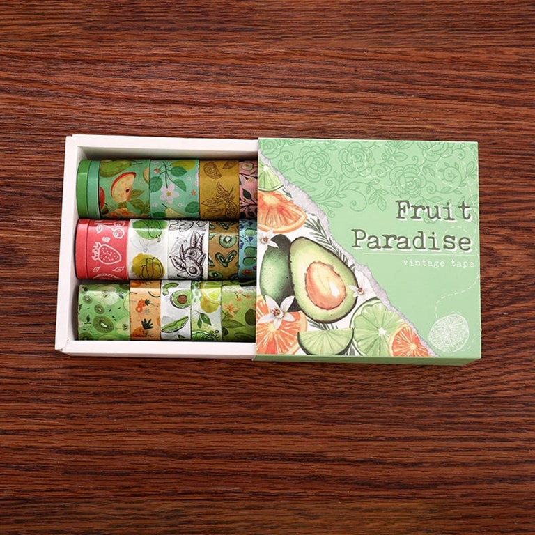 Washitejp - Frukter - 20st rullar