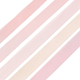 Washitejp - Enfärgade - Rosa - 10mm breda - 5st rullar