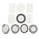 Stickers - Blommiga ramar