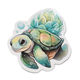 Stickers - Sköldpaddor - Mixade - 50st