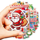 Stickers - Glada julmotiv - 50st