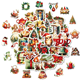 Stickers - Mixade julmotiv - 50st