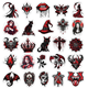 Stickers - Halloween - 50st