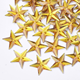 Rhinestones - Stjärnor - Guld - 50st