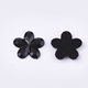 Rhinestones - Blommor - Svarta - 50st