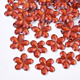 Rhinestones - Blommor - Röda - 50st