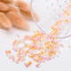 Glaspärlor - Rosa & Creme Mix - 400st  - 4mm