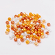 Glaspärlor - Guld Mix - 200st  - 6mm