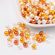 Glaspärlor - Guld Mix - 200st  - 6mm