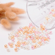 Glaspärlor - Rosa & Creme Mix - 200st  - 6mm
