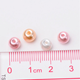 Glaspärlor - Rosa & Creme Mix - 200st  - 6mm