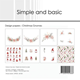 Scrapbookingpapper - 15x15cm - Christmas Gnomes