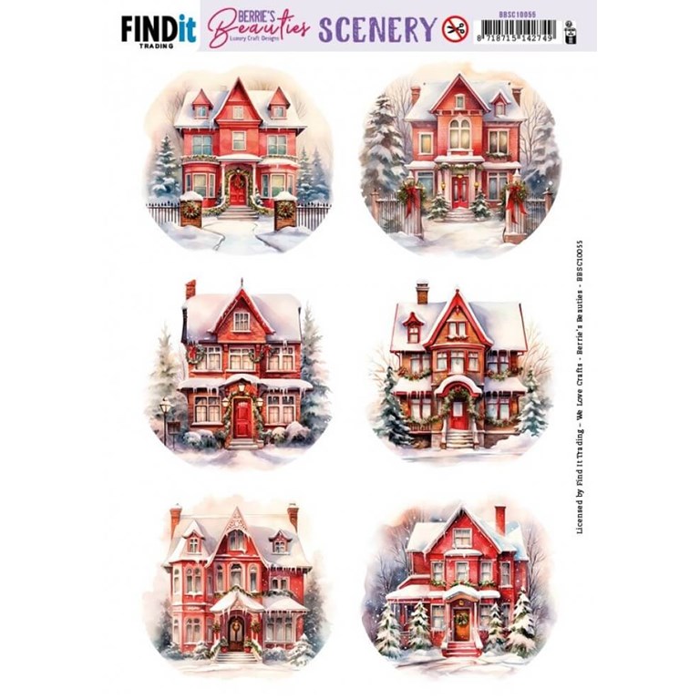 Push Out Scenery - Berries Beauties - House - Round