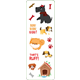 Sticker Set - Puppies - 6st ark
