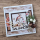 Scrapbookingpapper - 30x30cm - Soft and natural textures