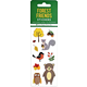 Sticker Set - Forest Friends - 6st ark